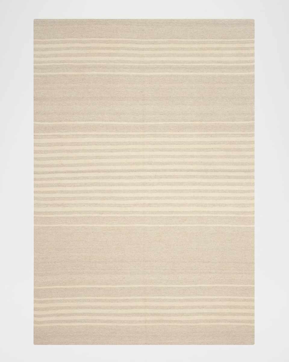 Bluff Point Stripe Hand-Woven Rug, 9' x 12'